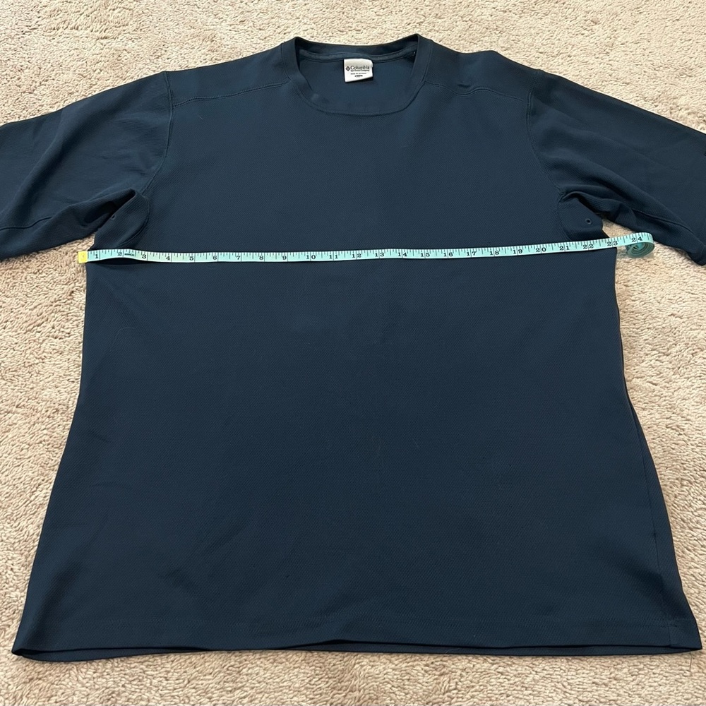 Columbia Men's Blue Dry Fit Shirt XXL